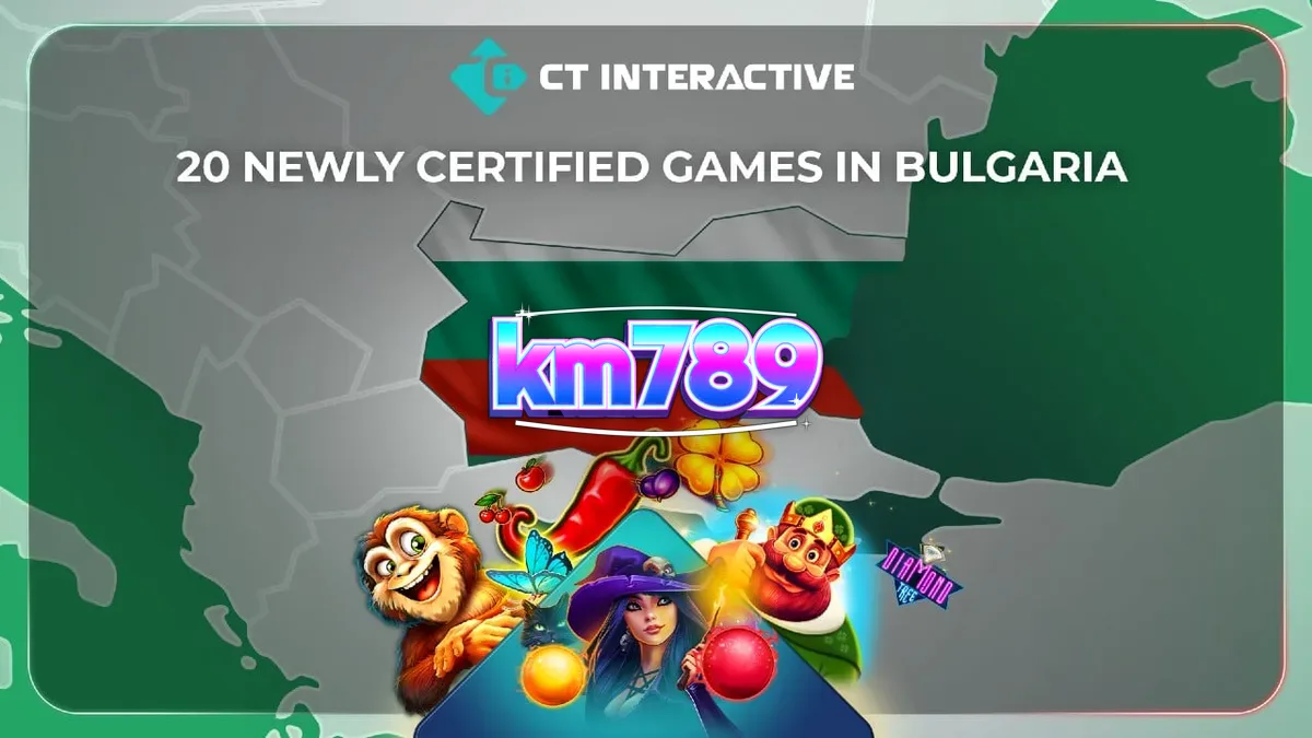 Pilihan permainan slot baru dari CT Interactive yang telah disertifikasi untuk pasar Bulgaria.