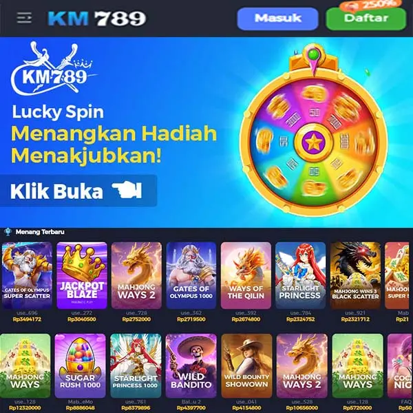 km789 Masuk