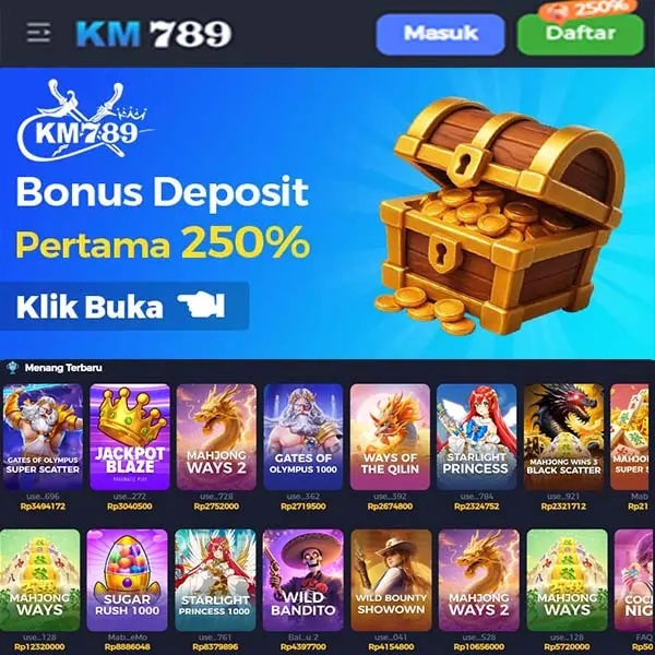 km789 Tangkapan Layar - Resmi